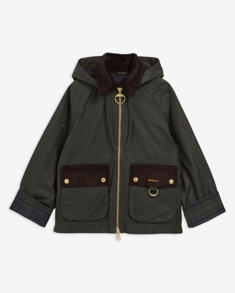 CARVILLE WAX JACKET OL52 FERN/SHADO