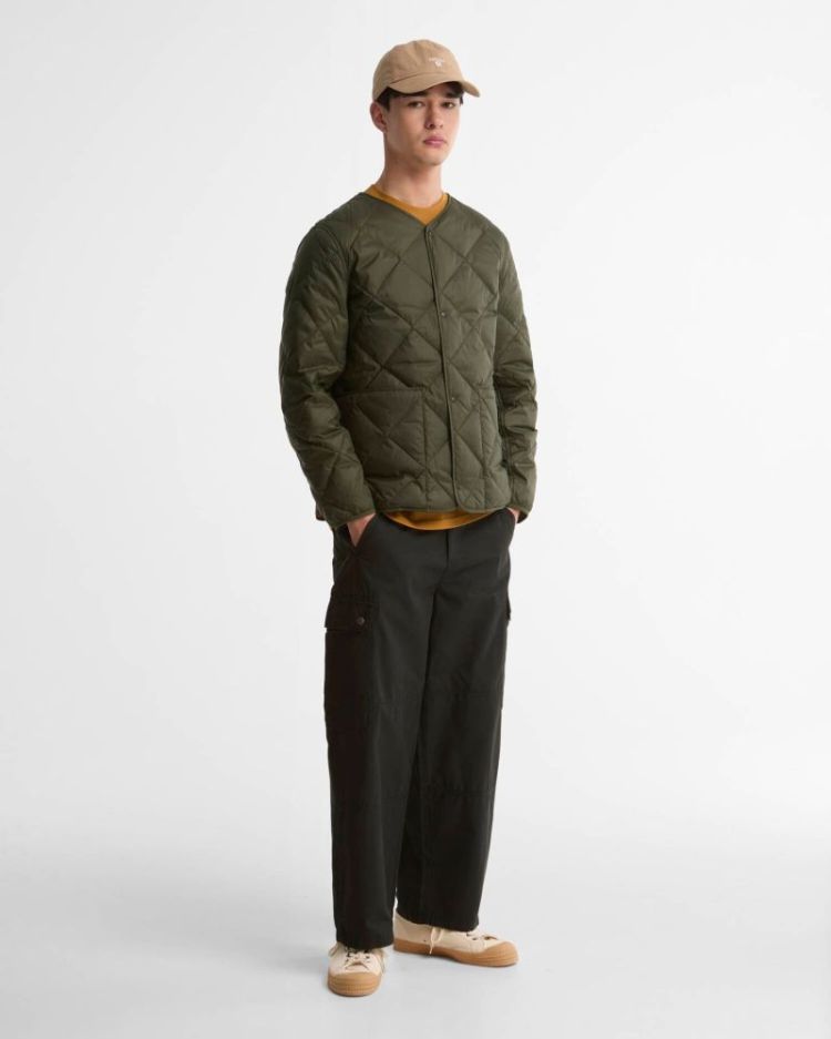LIGHTWEIGHT DOWN REVERSIBLE PU SG51 SAGE
