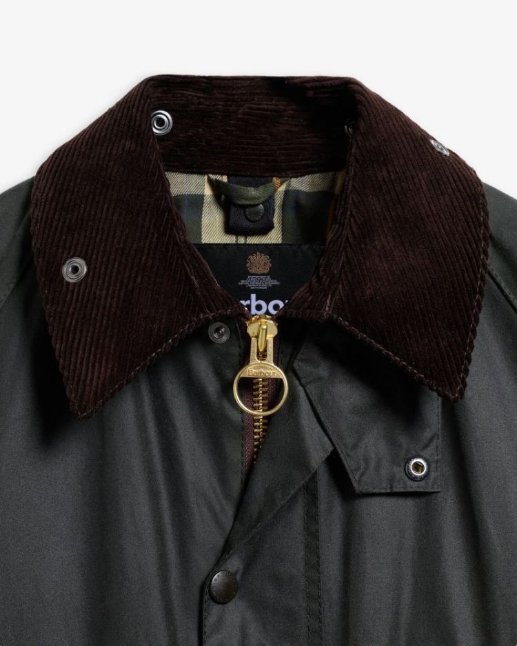 ICONS PATCH BEDALE WAX JACKET SG51 SAGE