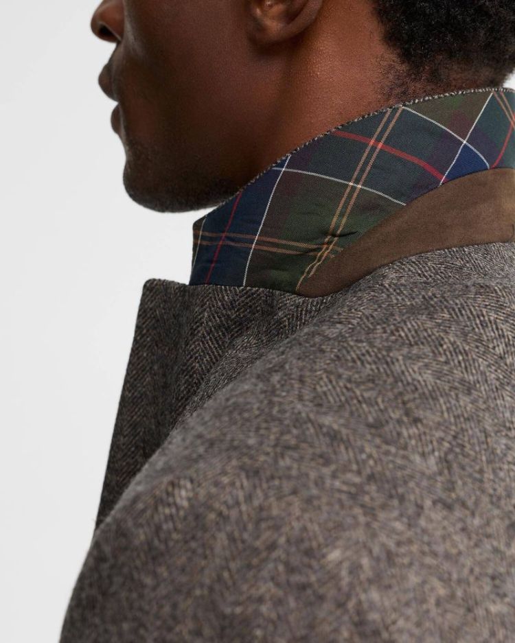 FAIRFORD HERRINGBONE BLAZER GY52 GREY MARL