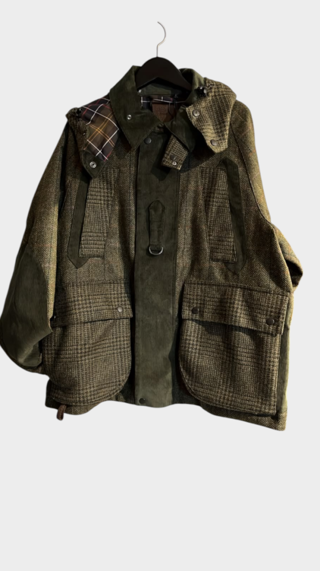 X NORBIT WOOL JACKET GN55 OLIVE