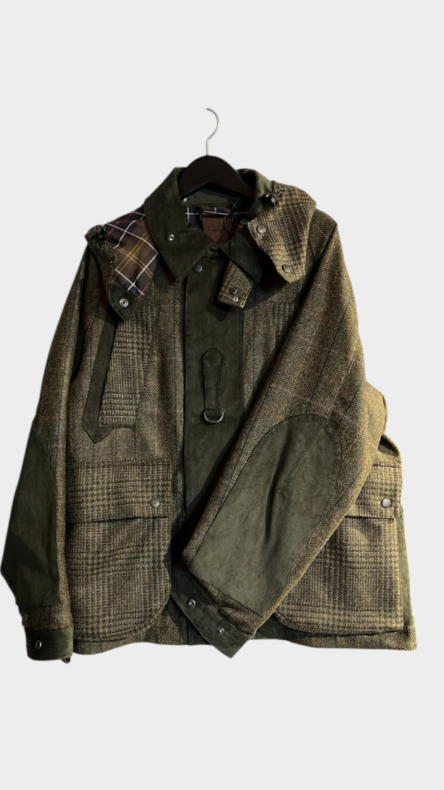X NORBIT WOOL JACKET GN55 OLIVE