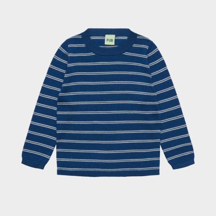 Striped Tee - deep indigo/e