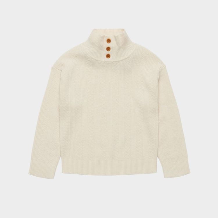 Buttom Up Sweater - ecru