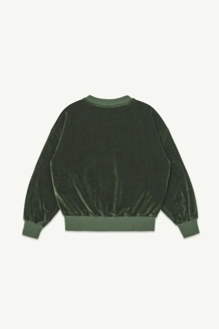 Bubble Sweatshirt - Dark Green Ve