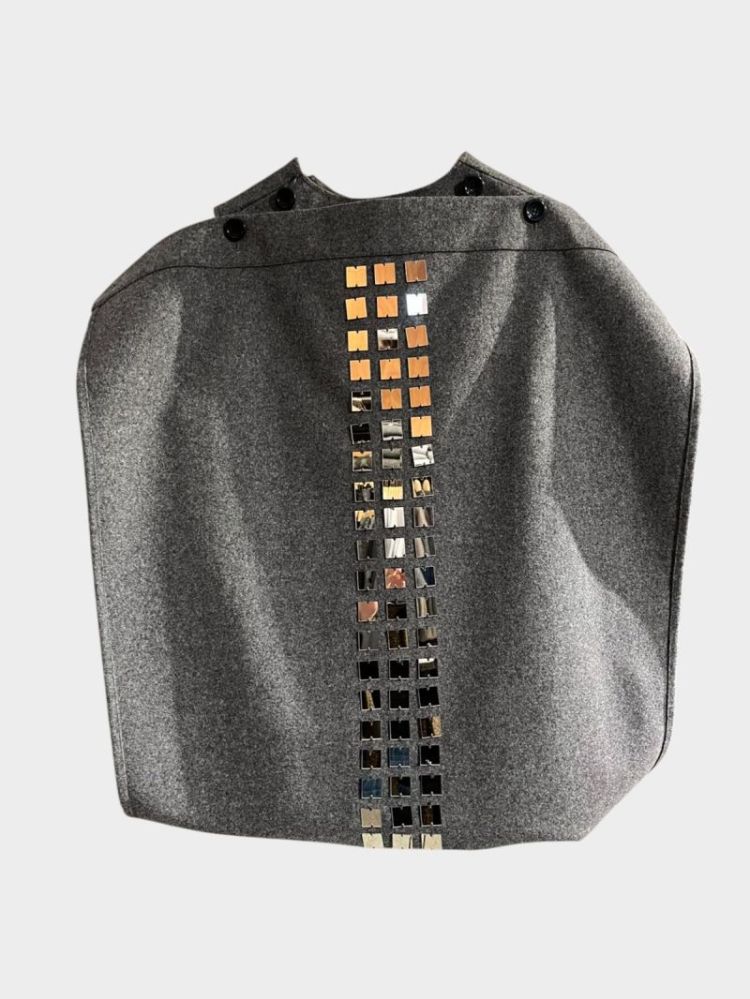 TURNER WOOL MIRROR - GREY