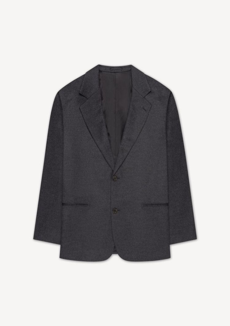 OVERSIZED JACKET - CHARCOAL