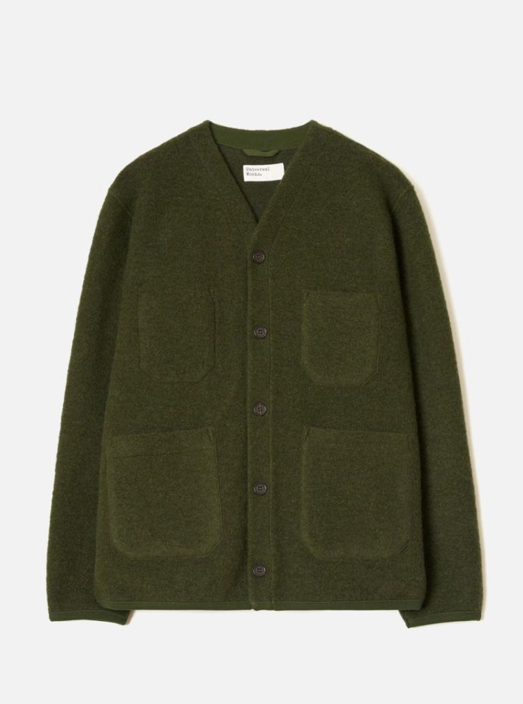 CARDIGAN - OLIVE
