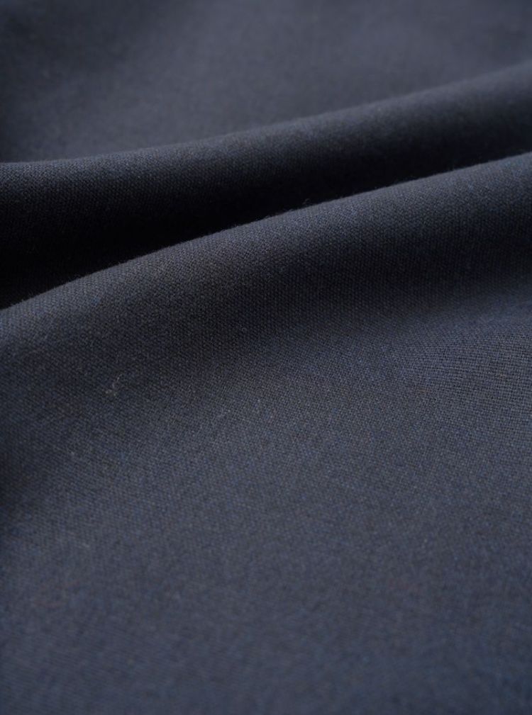 PLEATED TRACK PANT - NAVY