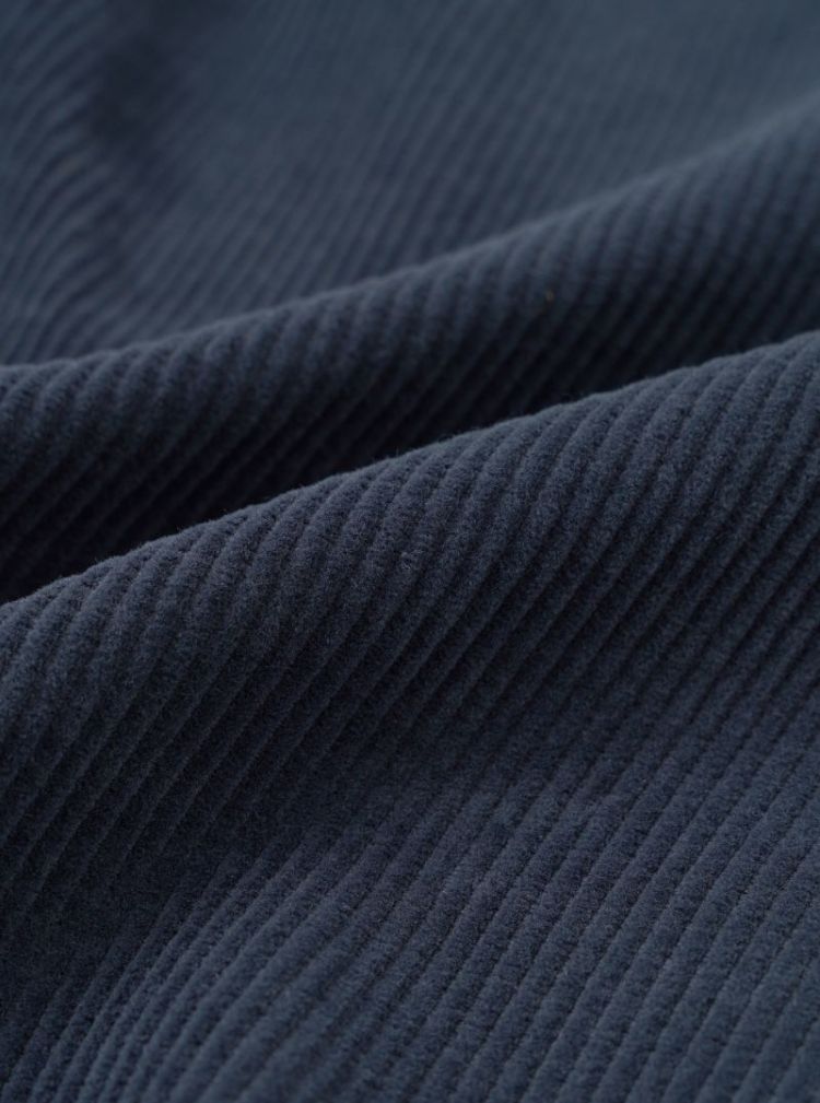 PLEATED TRACK PANT - NAVY