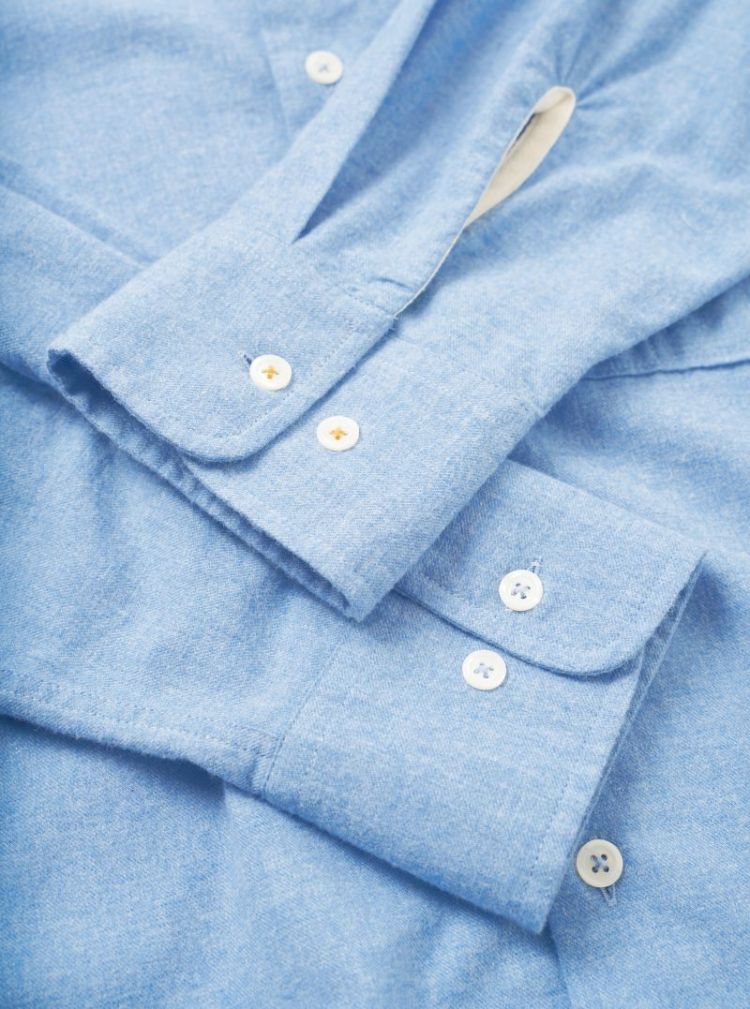 SQUARE POCKET SHIRT - BLUE