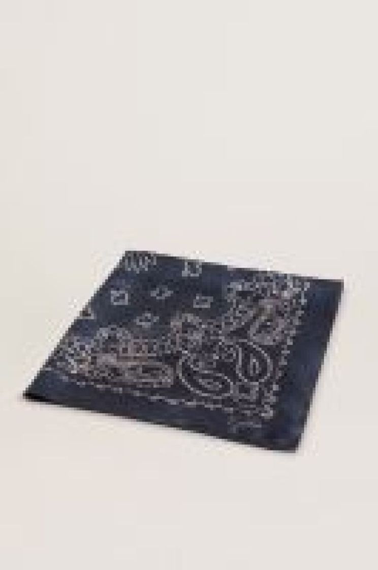 GOLDEN FOULARD PAISLEY 50653 DENIM BLU