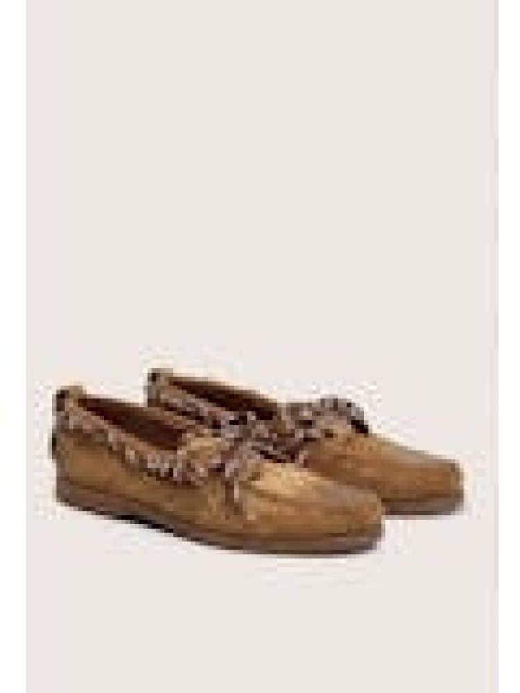BOAT MOCASSIN SUEDE 55100 BROWN