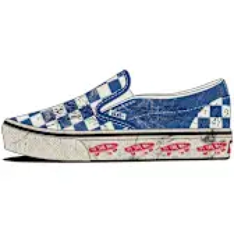 Classic Slip-On - Navy/White