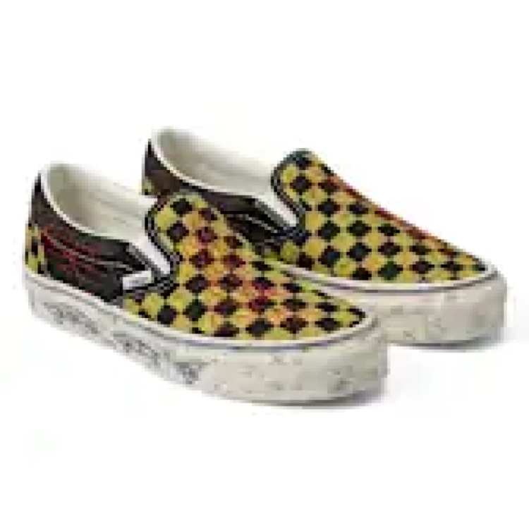 Classic Slip-On - Black/Yellow
