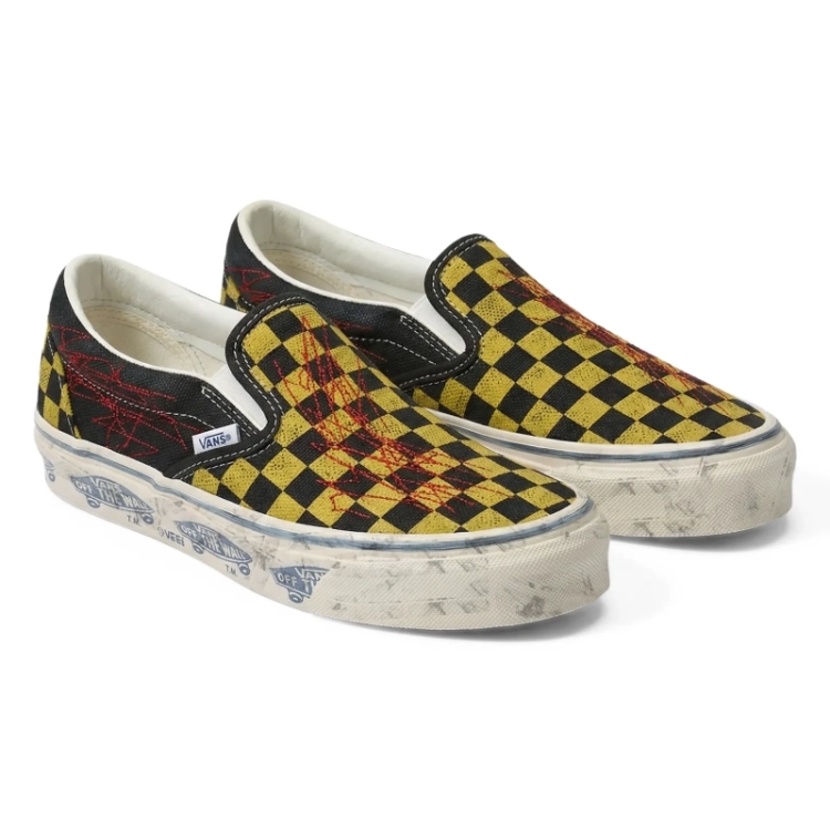 Classic Slip-On - Black/Yellow
