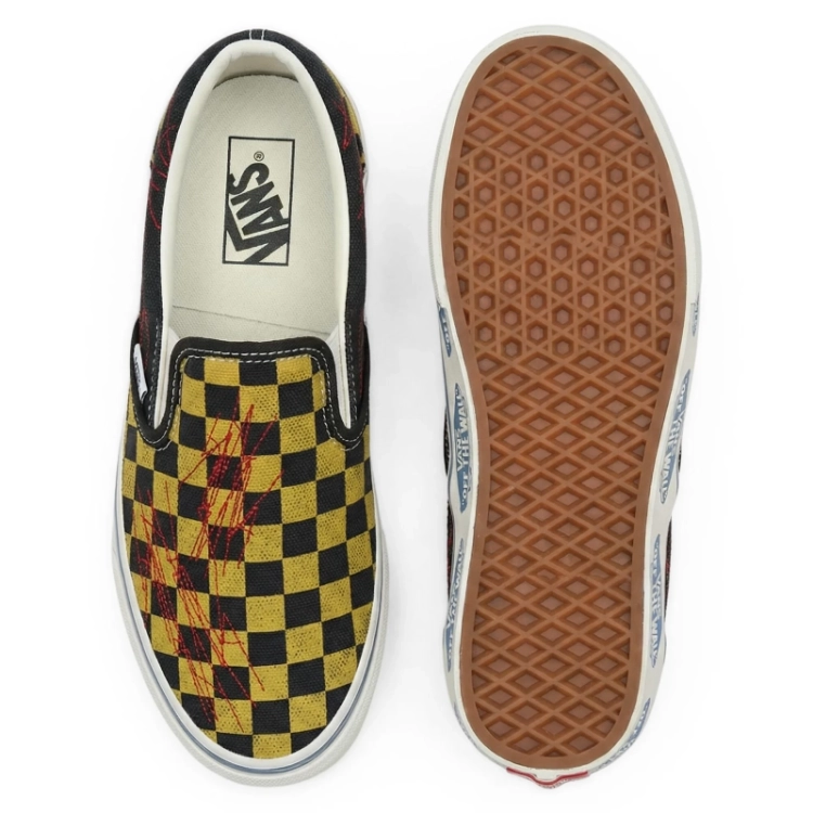 Classic Slip-On - Black/Yellow