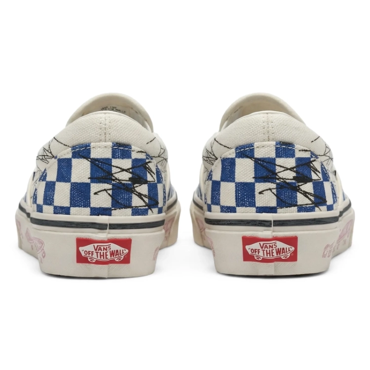Classic Slip-On - Navy/White
