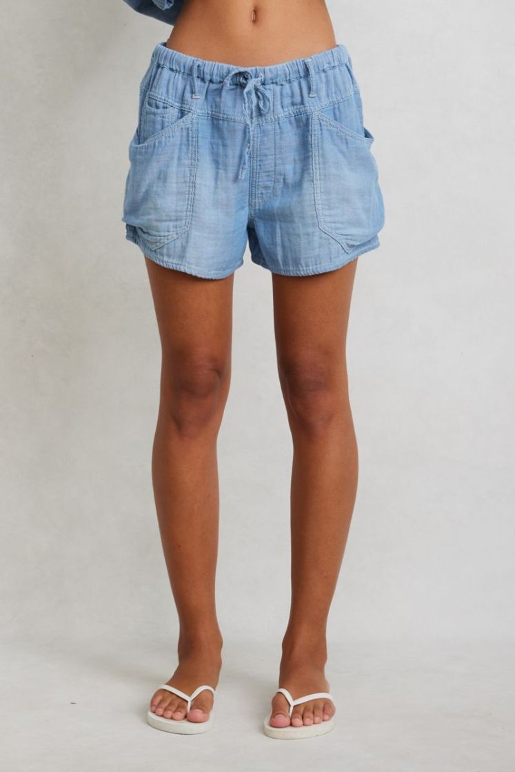 RELAXED PULL-ON 42 INDIGO CHAMB
